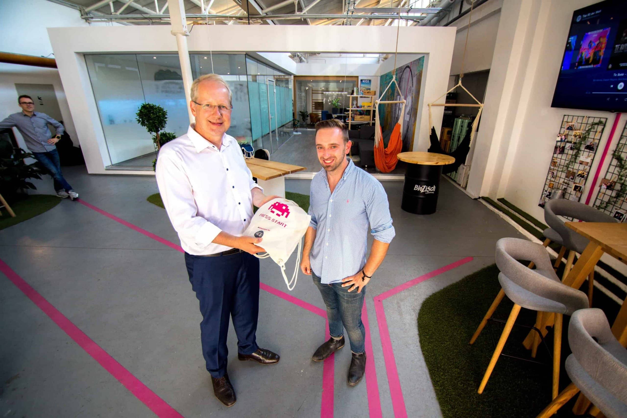 Besuch von OB Schostok