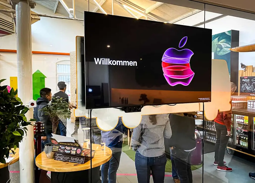 Event von Apple im Eisenwerk