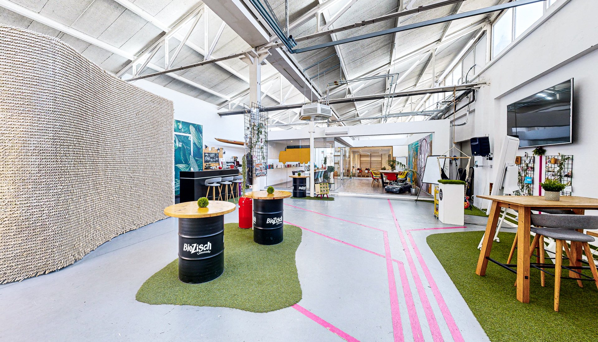 Hauptansicht des Seminarraums